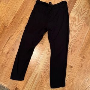 Scotch and soda black cheetah pants